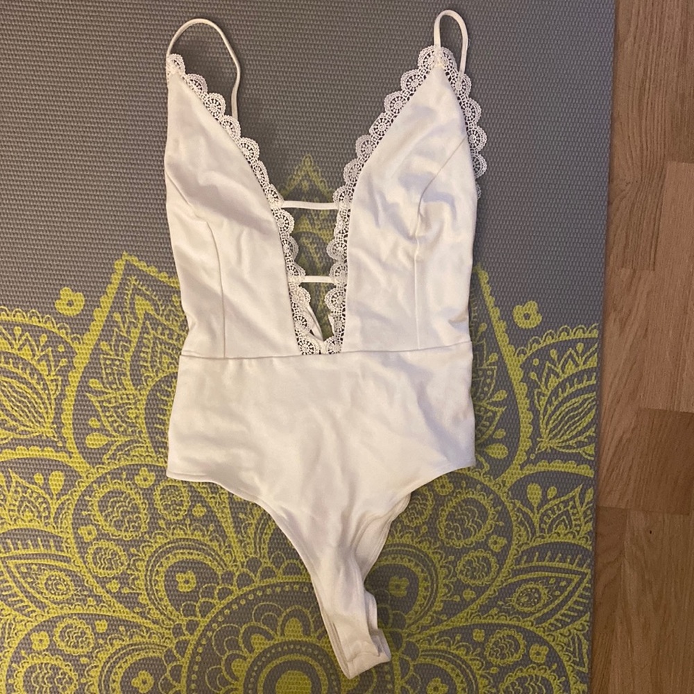 White Festival Bodysuit